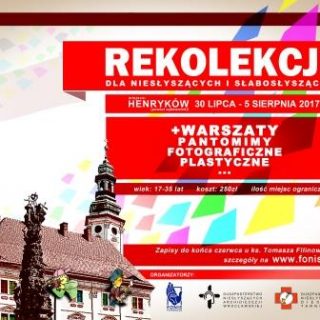 rekolekcje Henrykow 2017 plakat 320x320 - Rekolekcje w Henrykowie