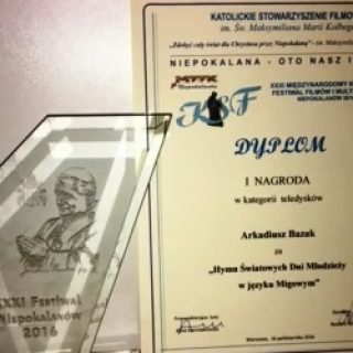 sukces hymn SDM w jezyku migowym1 320x320 - I miejsce dla Arkadiusza Bazaka