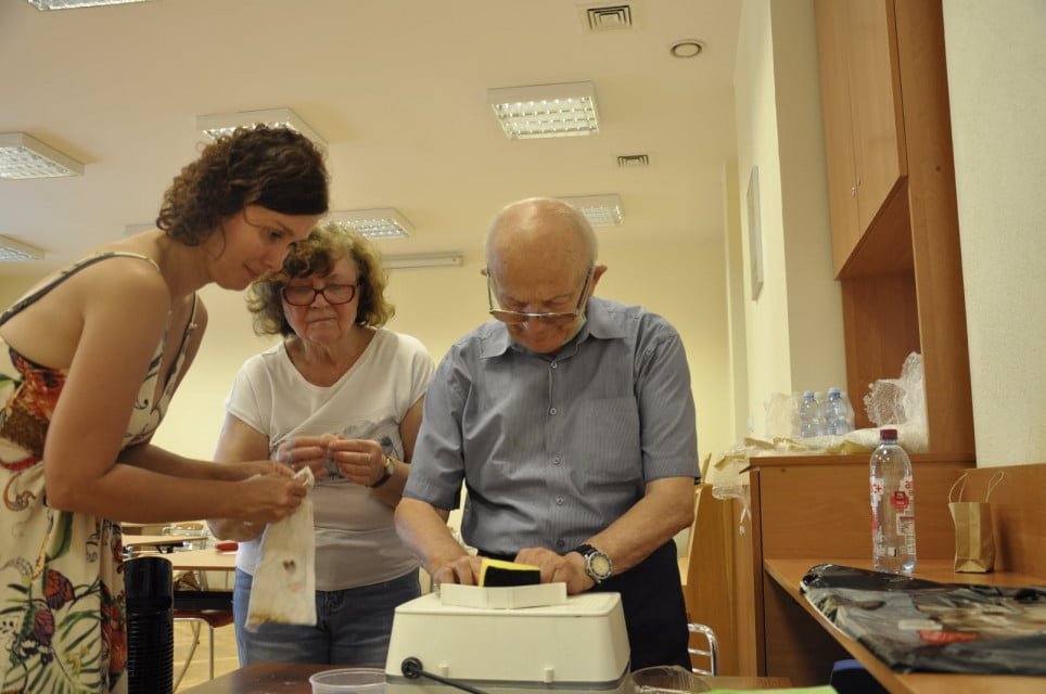 kolorowe serca - Kolorowe serca seniorów