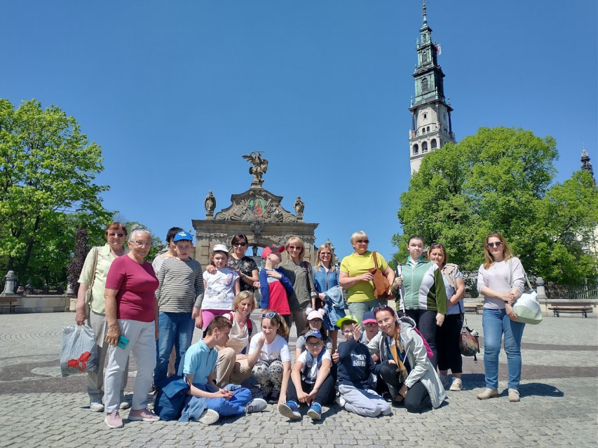 Niewidomi pielgrzymowali na Jasna Gore - Niewidomi pielgrzymowali na Jasną Górę