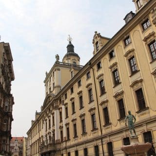 Główny gmach Uniwersytetu Wrocławskiego