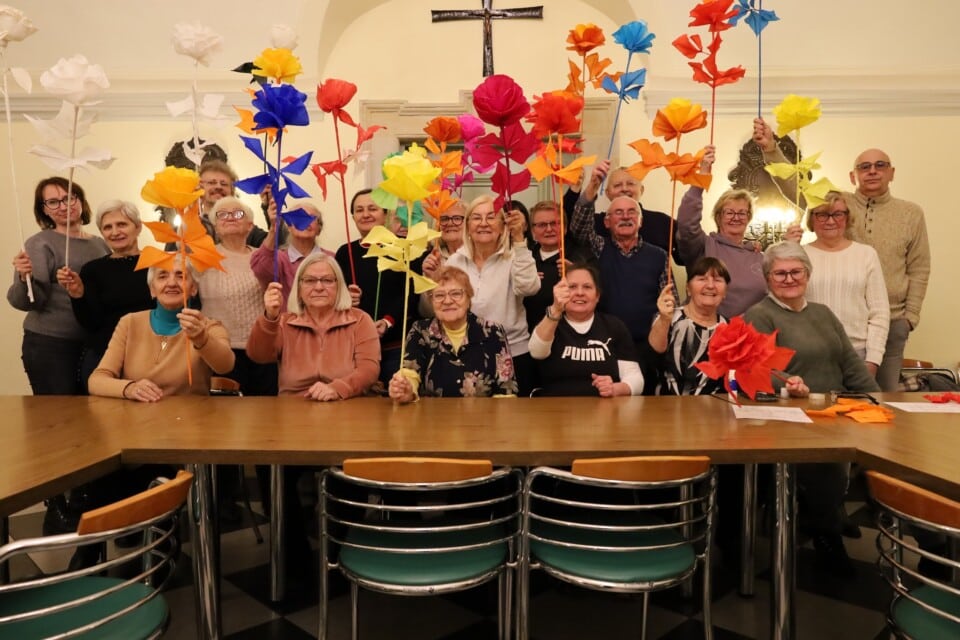 Kolorowy bukiet roz 1 - Kolorowy bukiet róż