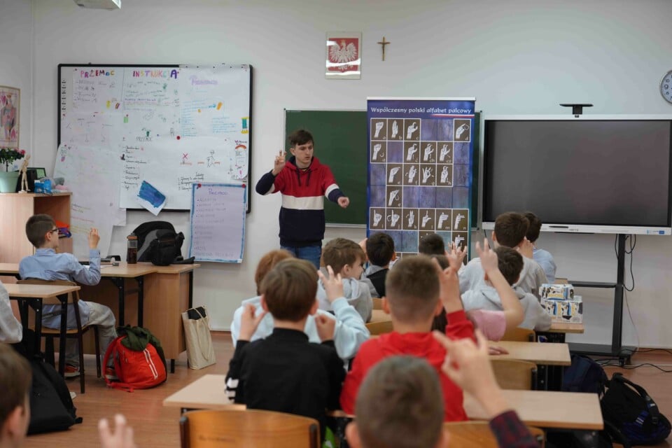 Warsztaty jezyka migowego w Olawie 2 - Warsztaty języka migowego w Oławie