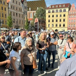 Głusi Niemcy odwiedzili Wrocław (1)